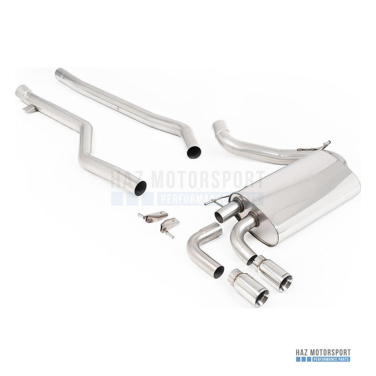 Milltek Sport Non-Resonated (Louder) Cat Back Exhaust – BMW F30 320i M Sport (2015–2019) – photo 1