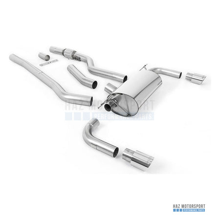 Milltek Sport Non-Resonated (Louder) Cat Back Exhaust – BMW 4 Series F32 428i Manual (2014–2016) – photo 1