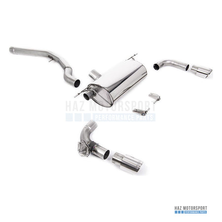 Milltek Sport Non-Resonated (Louder) Cat Back Exhaust – BMW 2 Series M240i Coupe (2019–2020) – photo 1