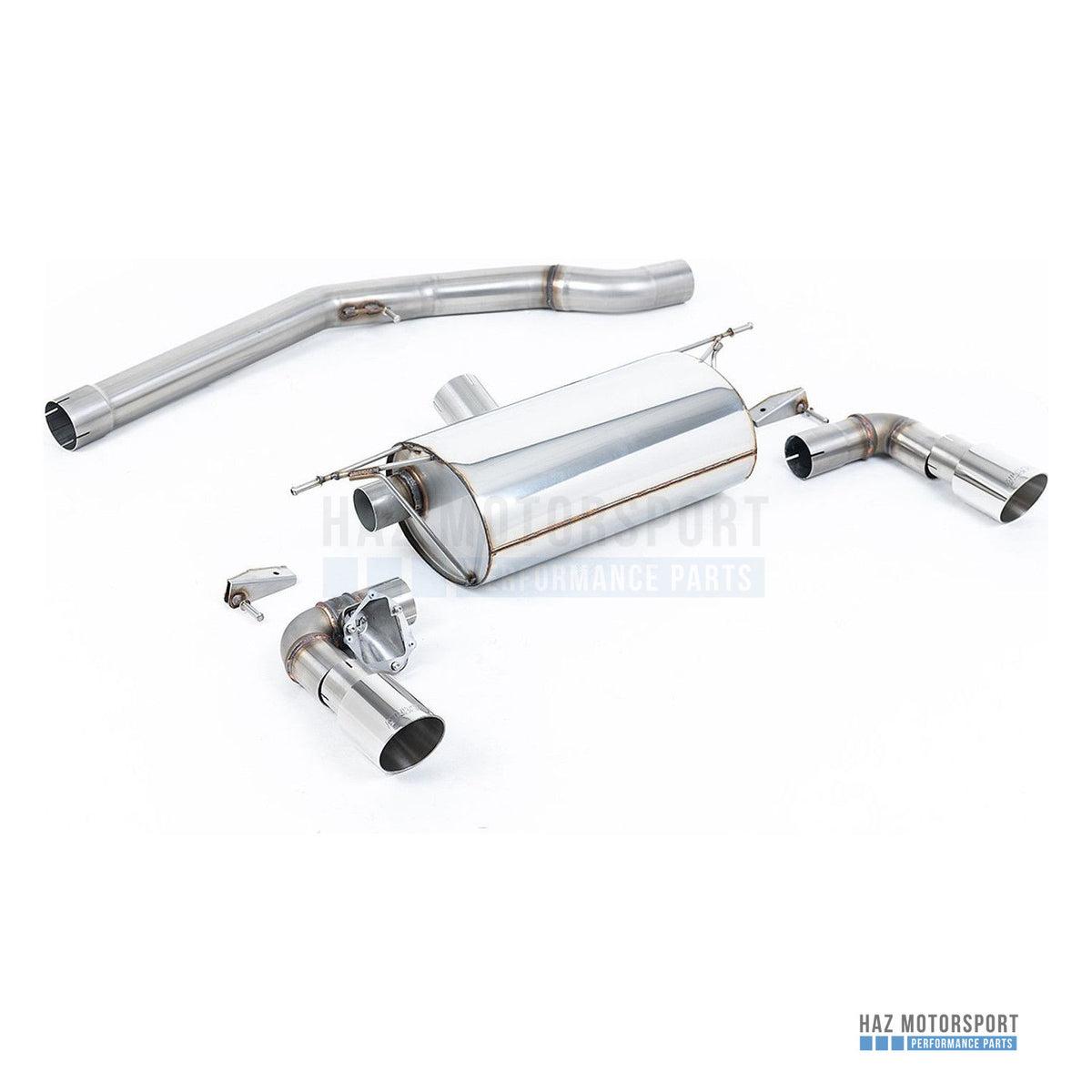 Milltek Sport Non-Resonated (Louder) Cat Back Exhaust – BMW F20/21 M140i (2019–2020) – photo 1