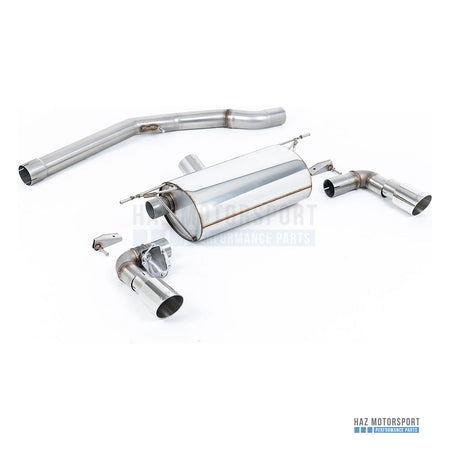 Milltek Sport Non-Resonated (Louder) Cat Back Exhaust – BMW F20/21 M140i (2019–2020) – photo 1