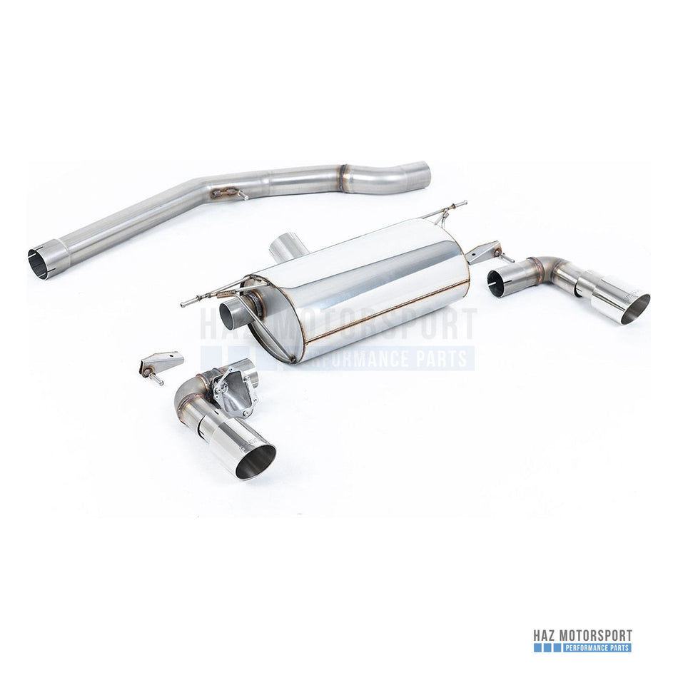 Milltek Sport Non-Resonated (Louder) Cat Back Exhaust – BMW F20/21 M140i (2019–2020) – photo 1