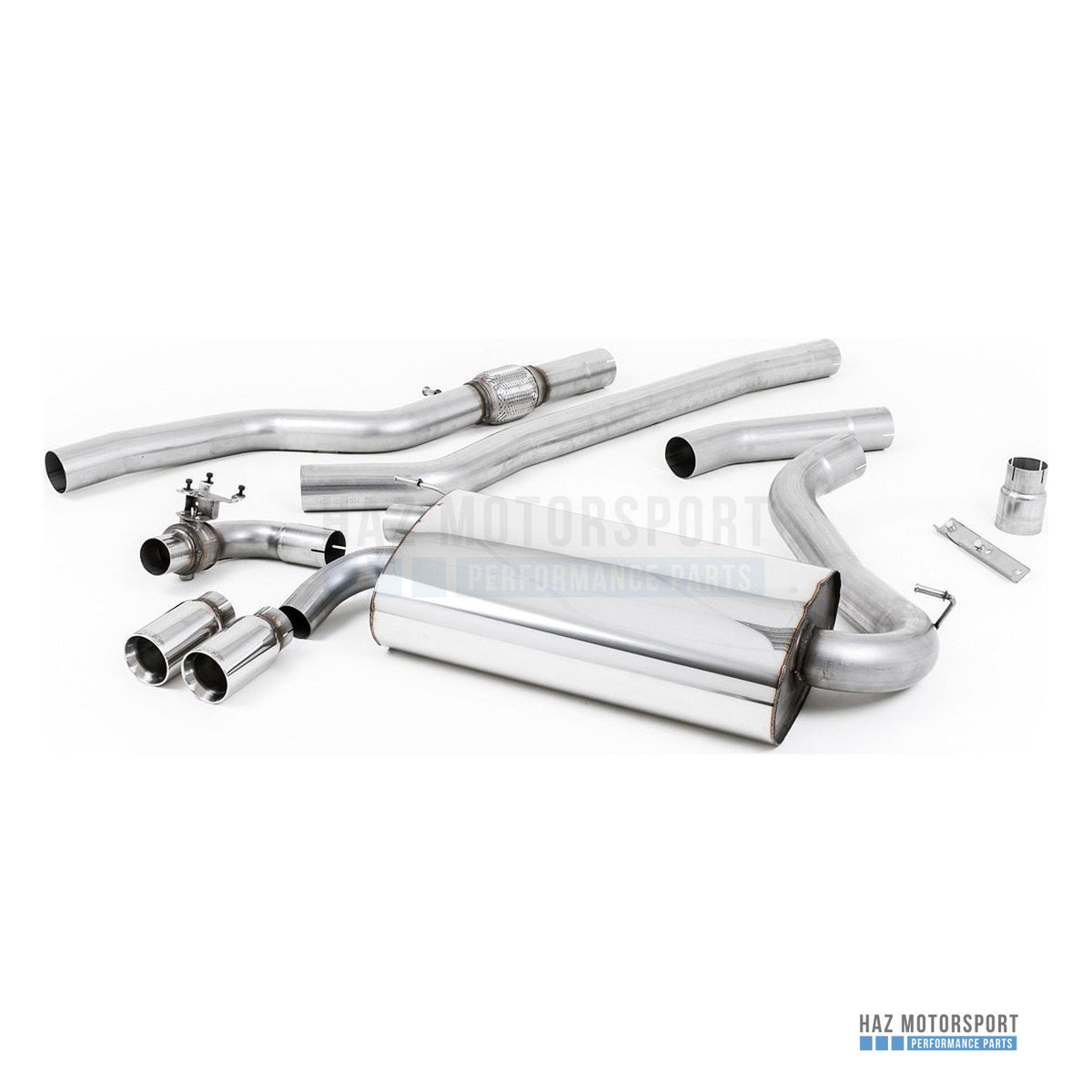 Milltek Sport Non-Resonated (Louder) Cat Back Exhaust – BMW 4 Series F32 428i Manual (2014–2016) – photo 2
