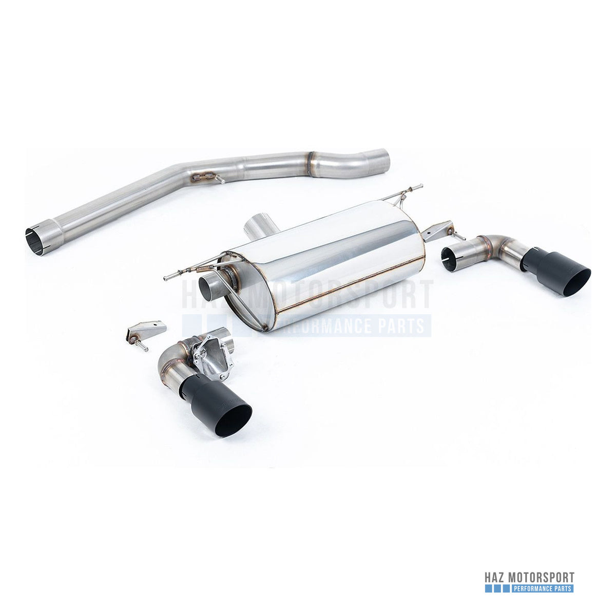 Milltek Sport Non-Resonated (Louder) Cat Back Exhaust – BMW F20/21 M140i (2019–2020) – photo 2