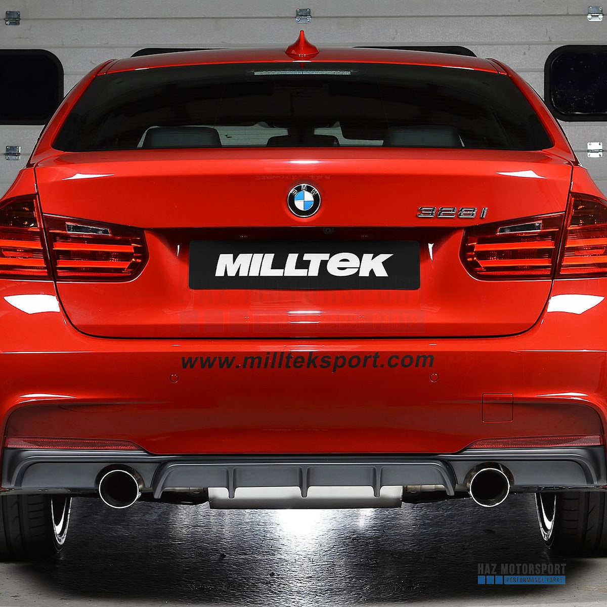 Milltek Sport Non-Resonated (Louder) Cat Back Exhaust – BMW F30 328i M Sport (2012–2015) – photo 3
