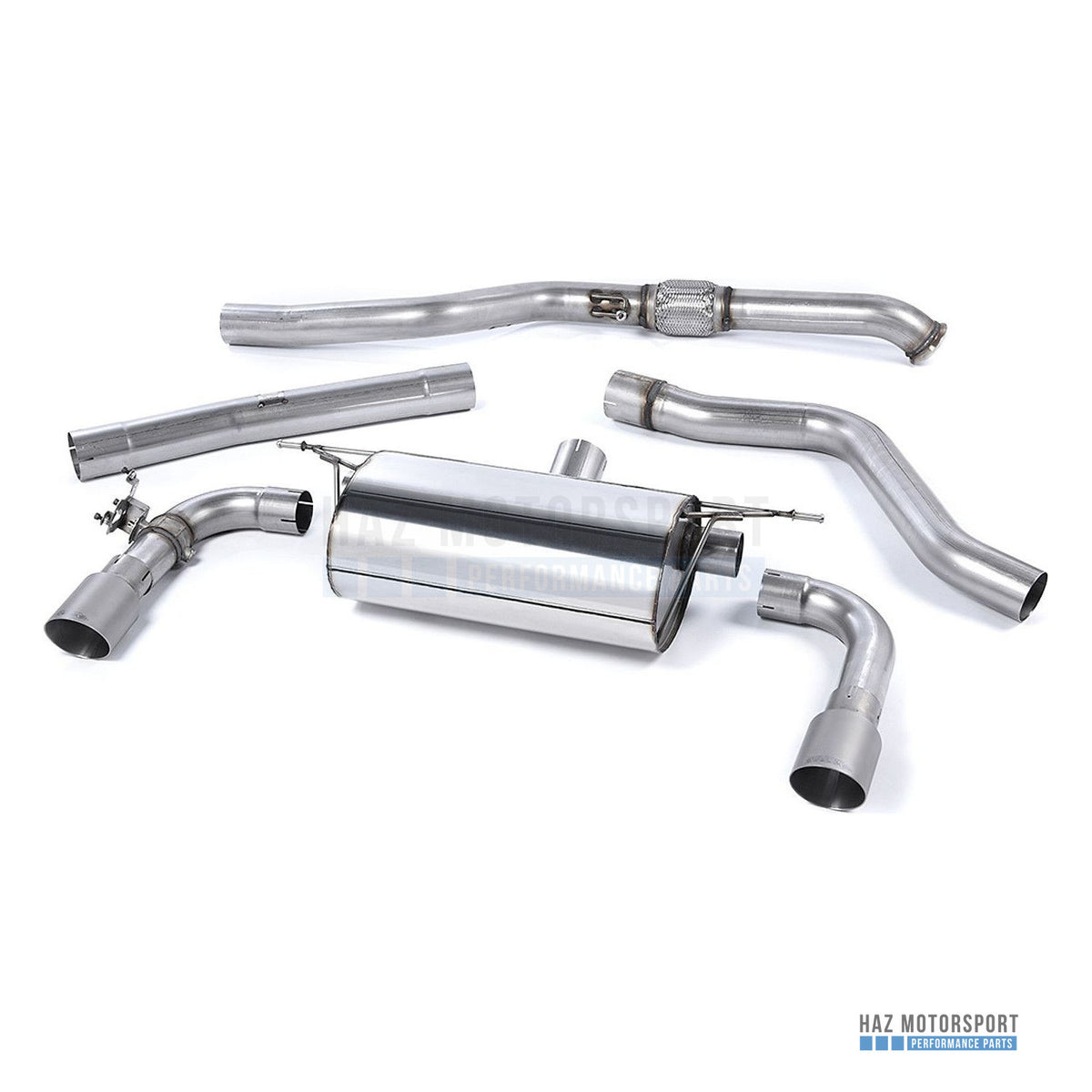 Milltek Sport Non-Resonated (Louder) Cat Back Exhaust – BMW 2 Series M235i Coupé (2014–2015) – photo 4