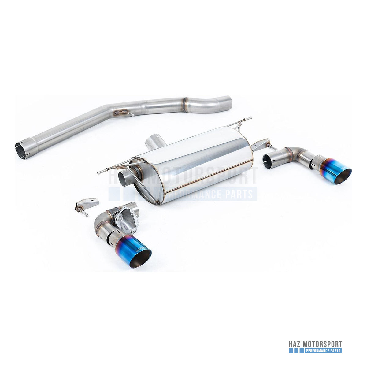 Milltek Sport Non-Resonated (Louder) Cat Back Exhaust – BMW F20/21 M140i (2019–2020) – photo 4