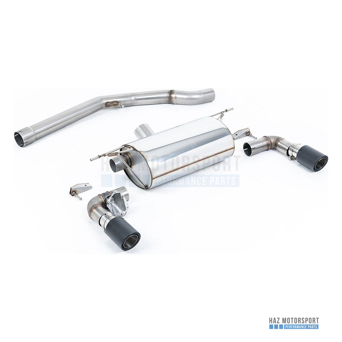 Milltek Sport Non-Resonated (Louder) Cat Back Exhaust – BMW F20/21 M140i (2019–2020) – photo 5