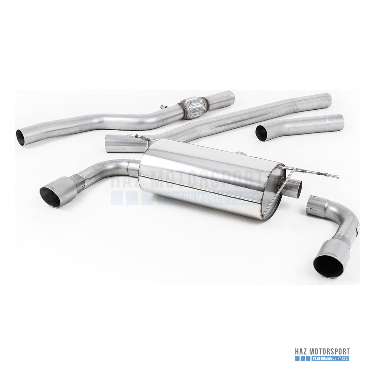 Milltek Sport Non-Resonated (Louder) Cat Back Exhaust – BMW 4 Series F32 428i Auto (2014–2016) – photo 6