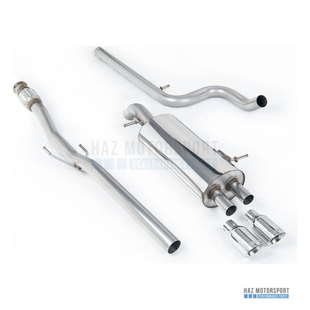 Milltek Sport Non-Resonated (Louder) Cat Back Exhaust – Citroen DS3 1.6 THP 16V DSport (2010–2019) – photo 1