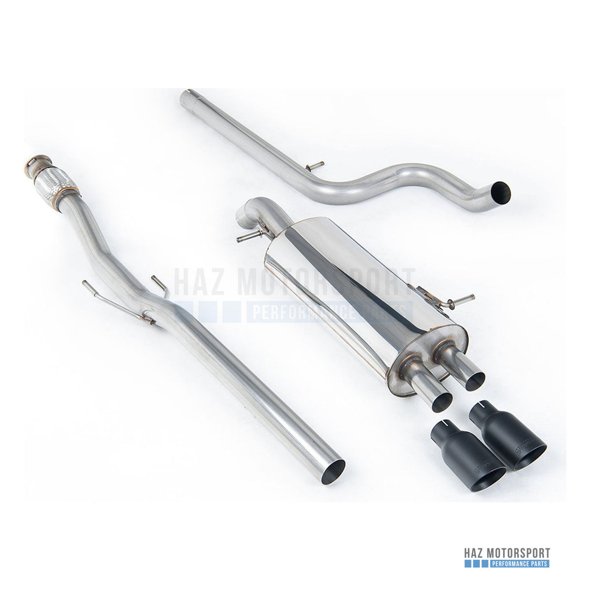 Milltek Sport Non-Resonated (Louder) Cat Back Exhaust – Citroen DS3 1.6 THP 16V DSport (2010–2019) – photo 2