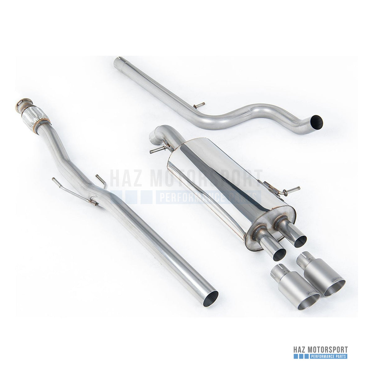 Milltek Sport Non-Resonated (Louder) Cat Back Exhaust – Citroen DS3 1.6 THP 16V DSport (2010–2019) – photo 3