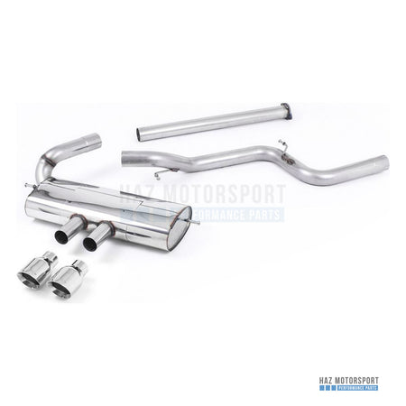 Milltek Sport Non-Resonated (Louder) Cat Back Exhaust – Ford Focus Mk3 ST 5 door Hatchback (2012–2018) – photo 1