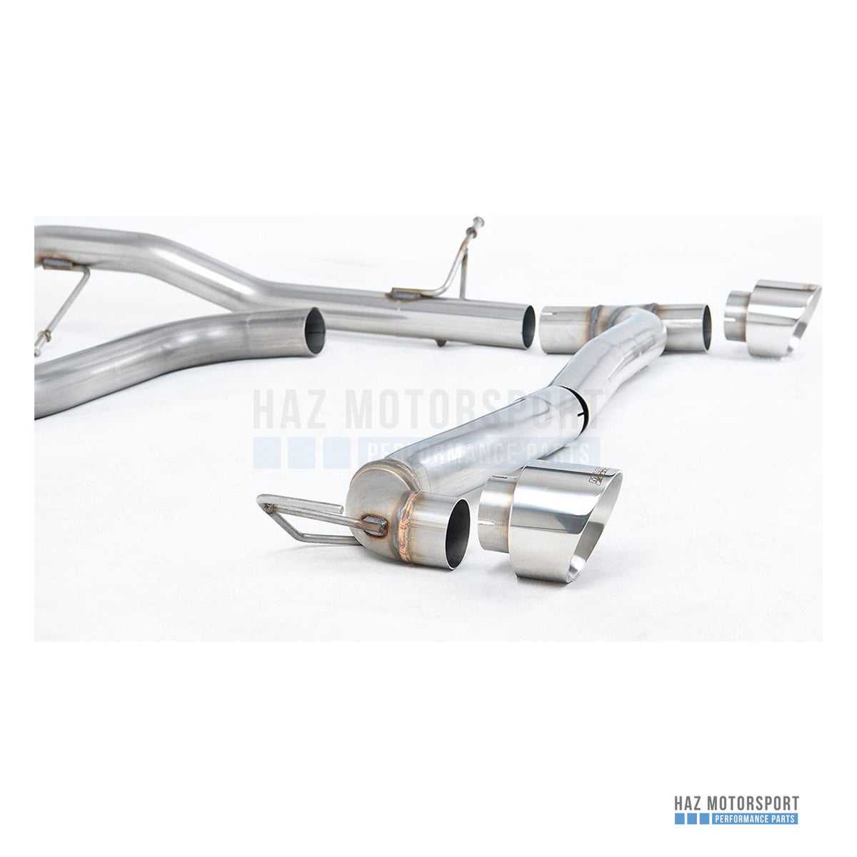 Milltek Sport Non-Resonated (Louder) GPF Back Exhaust – Ford Fiesta Mk8 1.0T ST Line Dual Outlets (2020 on) – photo 2