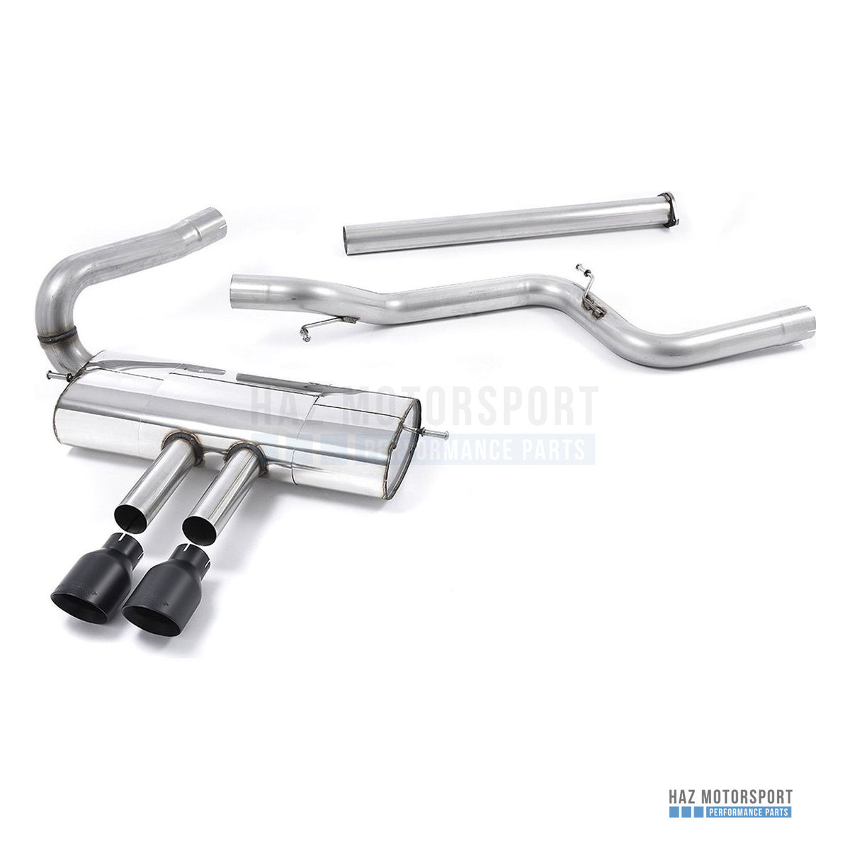 Milltek Sport Non-Resonated (Louder) Cat Back Exhaust – Ford Focus Mk3 ST Estate/Sedan (2012–2018) – photo 2