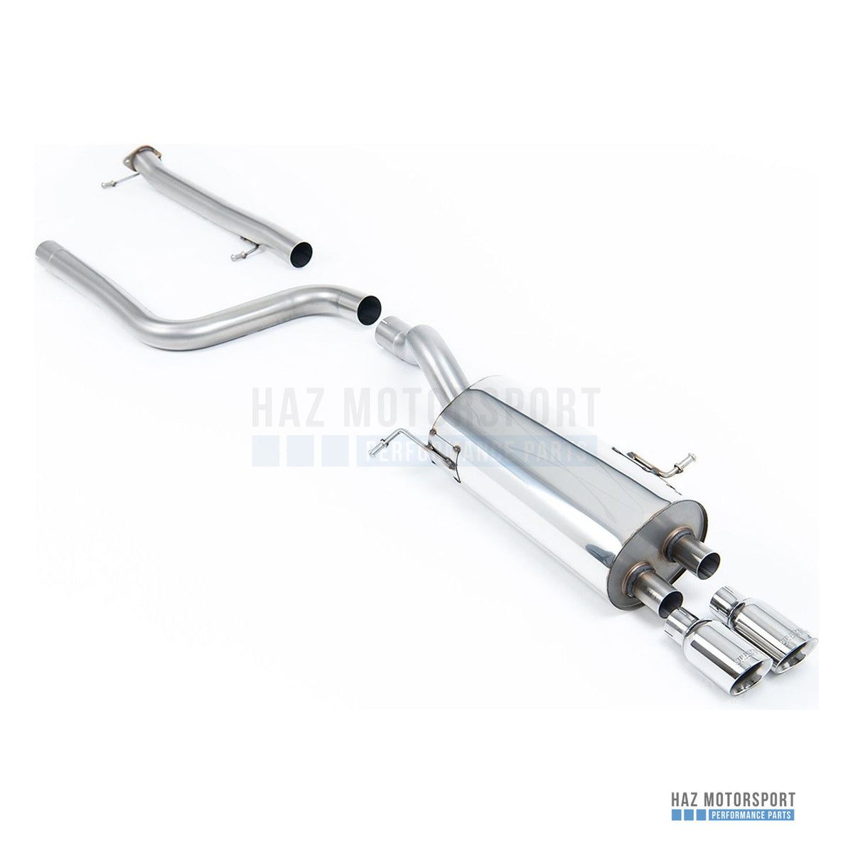 Milltek Sport Non-Resonated (Louder) Cat Back Exhaust – Ford Fiesta Mk7/7.5 ST 1.6 (2013–2017) – photo 2