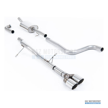 Milltek Sport Non-Resonated (Louder) Cat Back Exhaust – Ford Fiesta Mk8 1.0T ST Line (2017–2019) – photo 2
