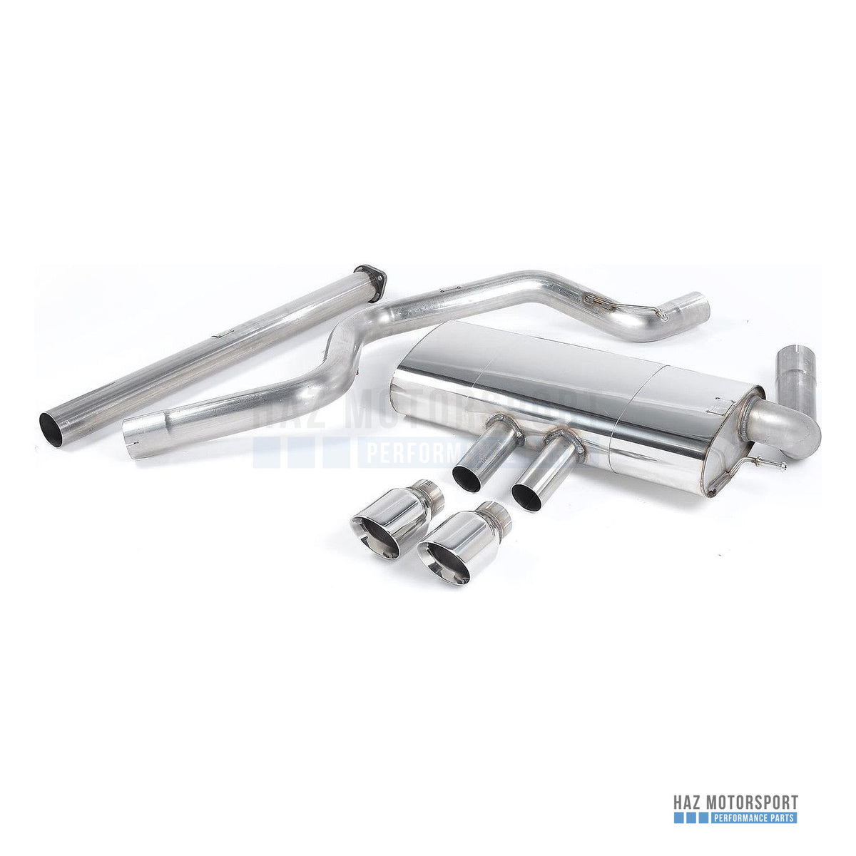 Milltek Sport Non-Resonated (Louder) Cat Back Exhaust – Ford Focus Mk3 ST 5 door Hatchback (2012–2018) – photo 3