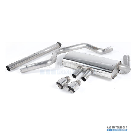 Milltek Sport Non-Resonated (Louder) Cat Back Exhaust – Ford Focus Mk3 ST 5 door Hatchback (2012–2018) – photo 3