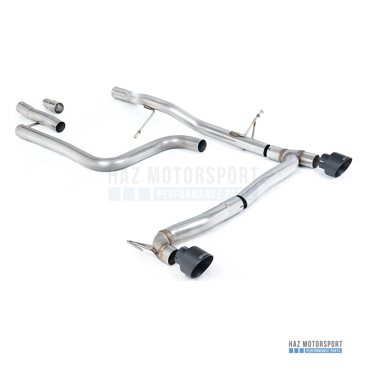 Milltek Sport Non-Resonated (Louder) GPF Back Exhaust – Ford Fiesta Mk8 1.0T ST Line Dual Outlets (2020 on) – photo 3