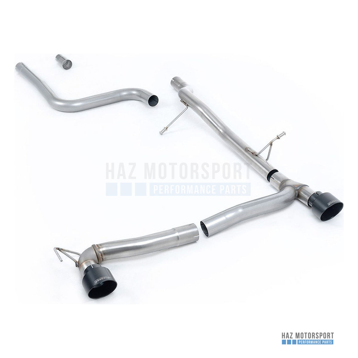 Milltek Sport Non-Resonated (Louder) Cat Back Exhaust – Ford Fiesta Mk8 1.0T ST Line (Dual Outlets) (2019 on) – photo 4