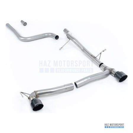 Milltek Sport Non-Resonated (Louder) Cat Back Exhaust – Ford Fiesta Mk8 1.0T ST Line (Dual Outlets) (2019 on) – photo 4