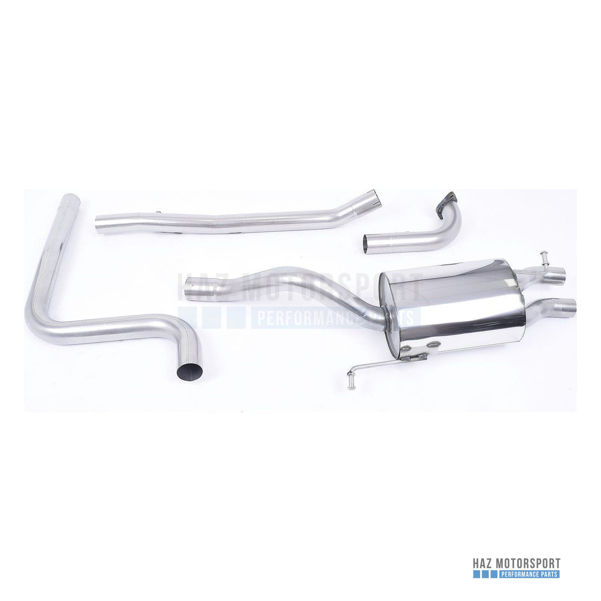 Milltek Sport Non-Resonated (Louder) Cat Back Exhaust – Ford Fiesta Mk7/7.5 Ecoboost 1.0T (2013–2017) – photo 5