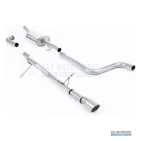 Milltek Sport Non-Resonated (Louder) Cat Back Exhaust – Ford Fiesta Mk8 1.0T ST Line (2017–2019) – photo 5