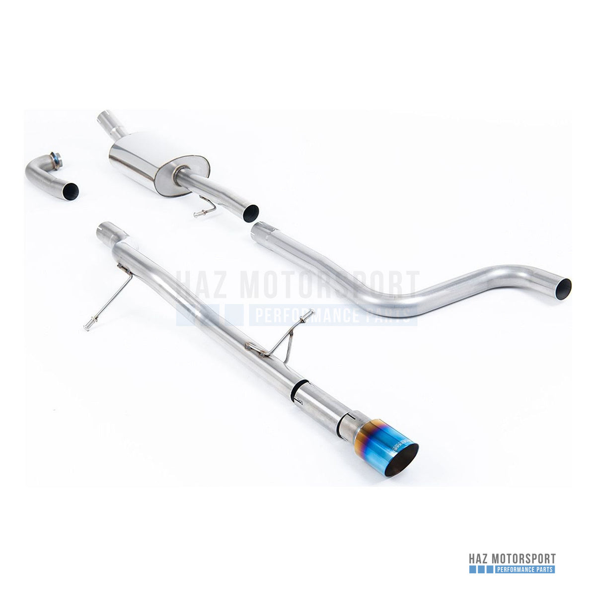 Milltek Sport Non-Resonated (Louder) Cat Back Exhaust – Ford Fiesta Mk8 1.0T ST Line (2017–2019) – photo 6