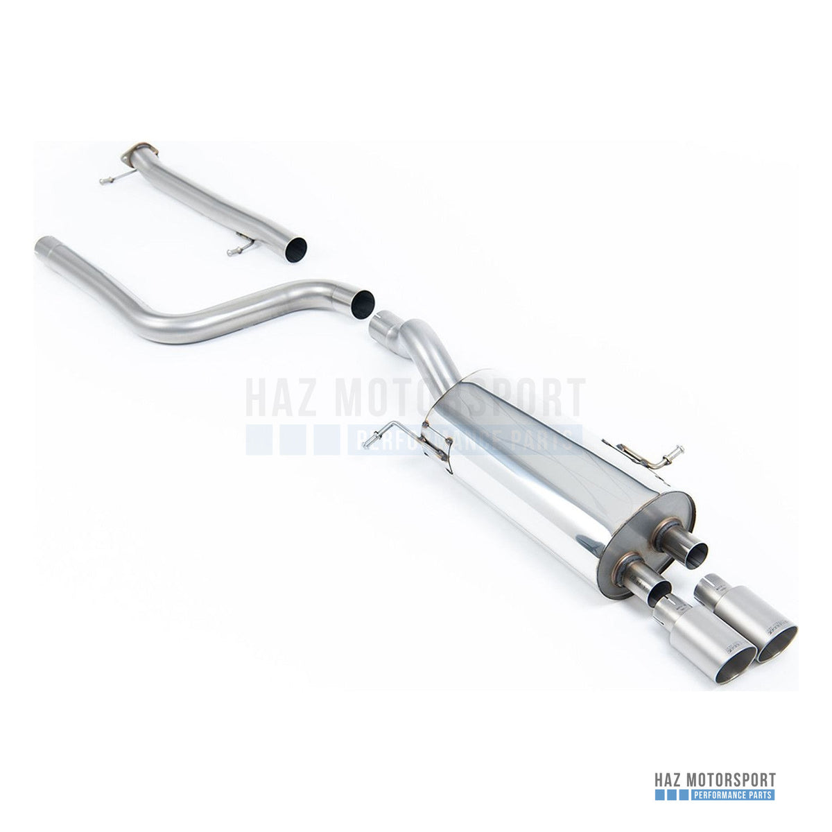 Milltek Sport Non-Resonated (Louder) Cat Back Exhaust – Ford Fiesta Mk7/7.5 ST 1.6 (2013–2017) – photo 6