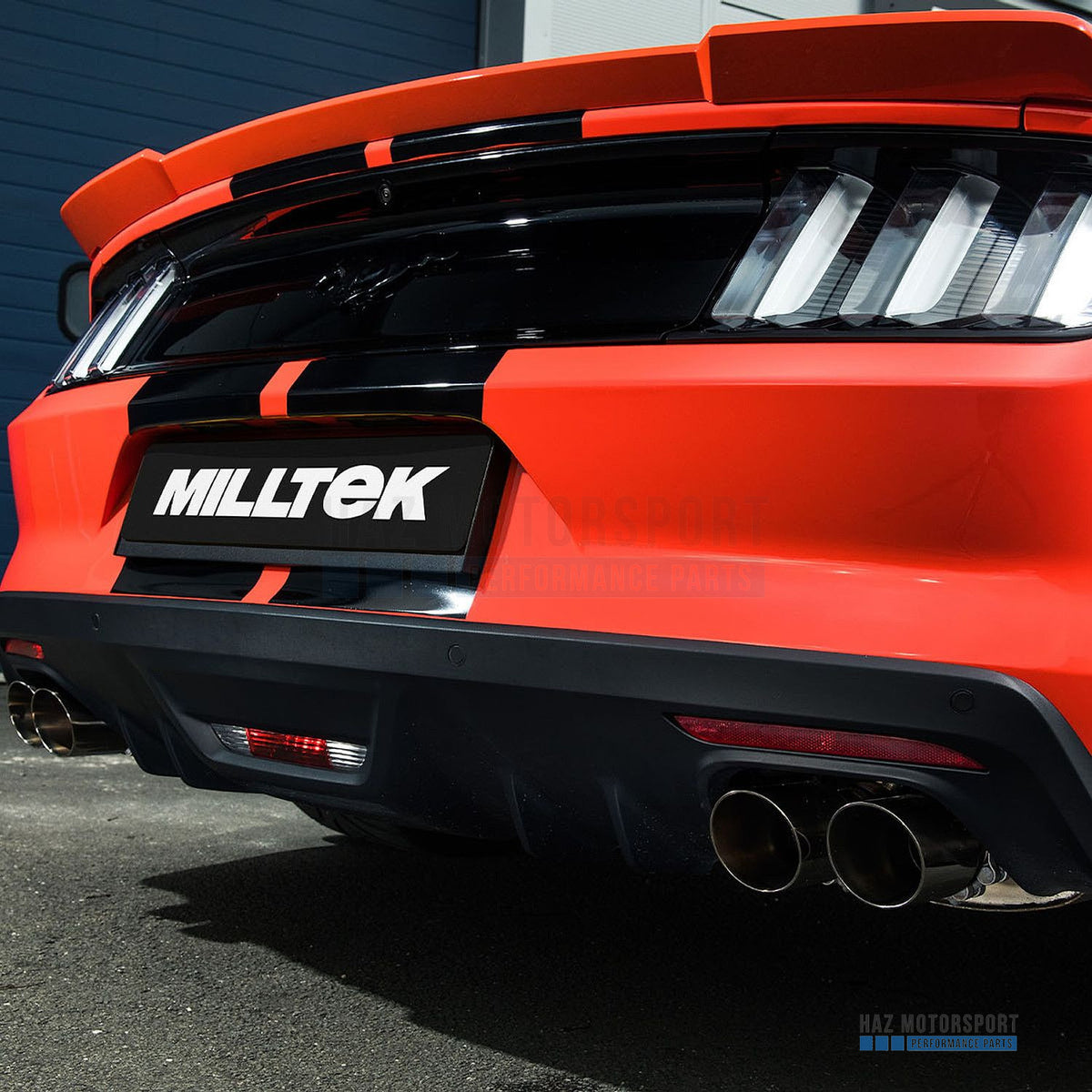 Milltek Sport Non-Resonated (Louder) Cat Back Exhaust – Ford Mustang 5.0 V8 GT (Fastback) (2015–2018) – photo 6