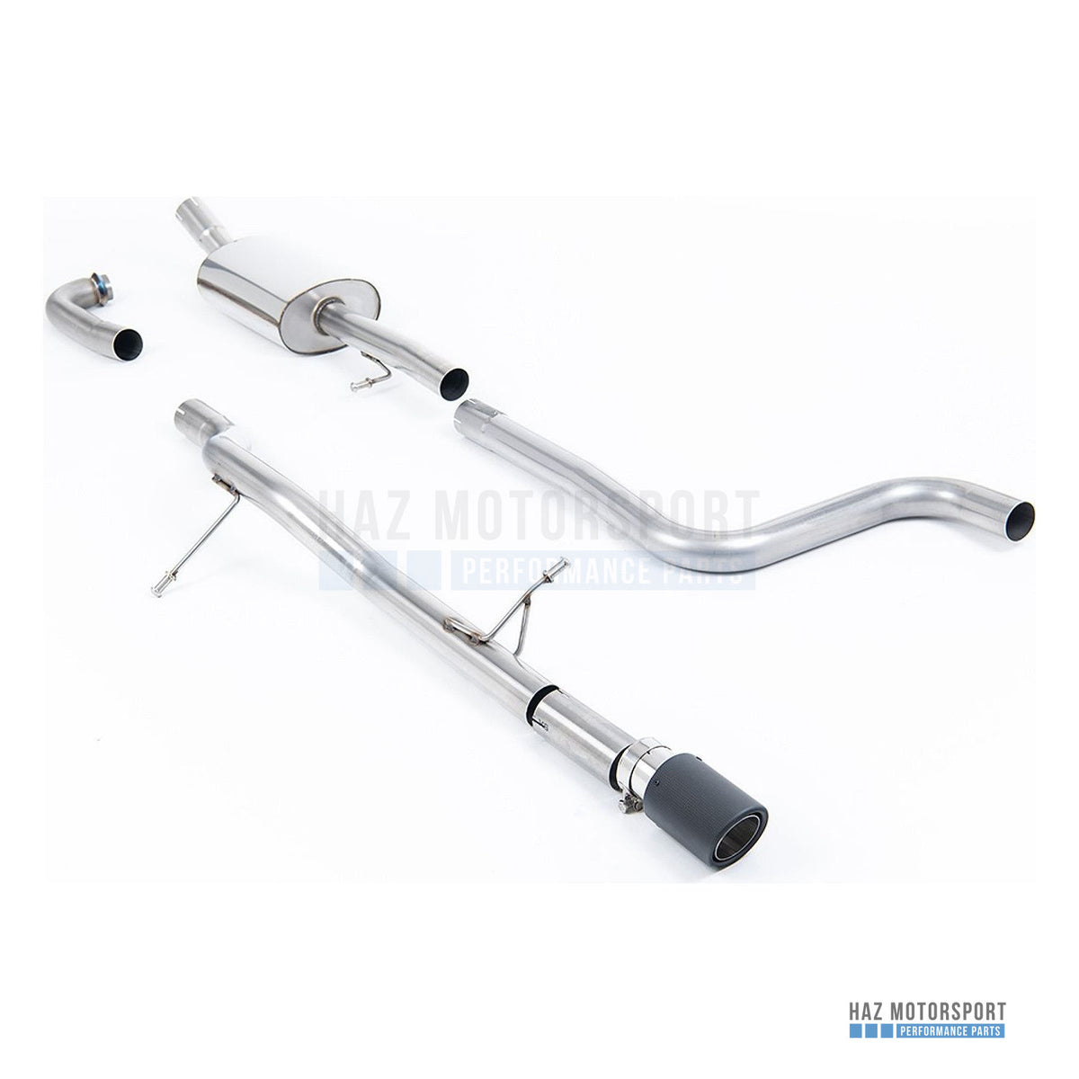 Milltek Sport Non-Resonated (Louder) Cat Back Exhaust – Ford Fiesta Mk8 1.0T ST Line (2017–2019) – photo 7