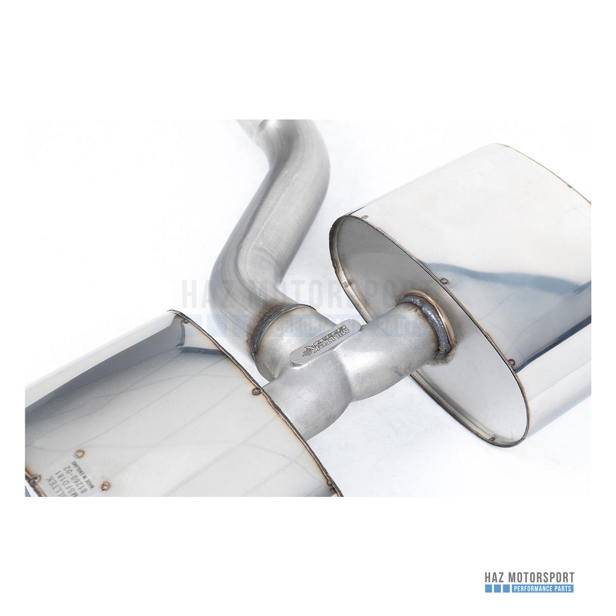 Milltek Sport Non-Resonated (Louder) Cat Back Exhaust – Ford Focus Mk2 RS (2009–2010) – photo 7