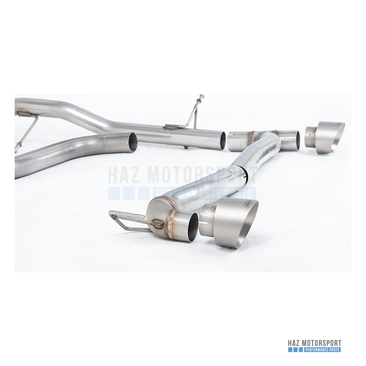 Milltek Sport Non-Resonated (Louder) GPF Back Exhaust – Ford Fiesta Mk8 1.0T ST Line Dual Outlets (2020 on) – photo 6