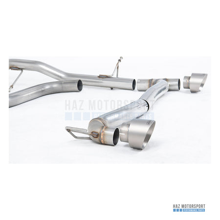 Milltek Sport Non-Resonated (Louder) GPF Back Exhaust – Ford Fiesta Mk8 1.0T ST Line Dual Outlets (2020 on) – photo 6