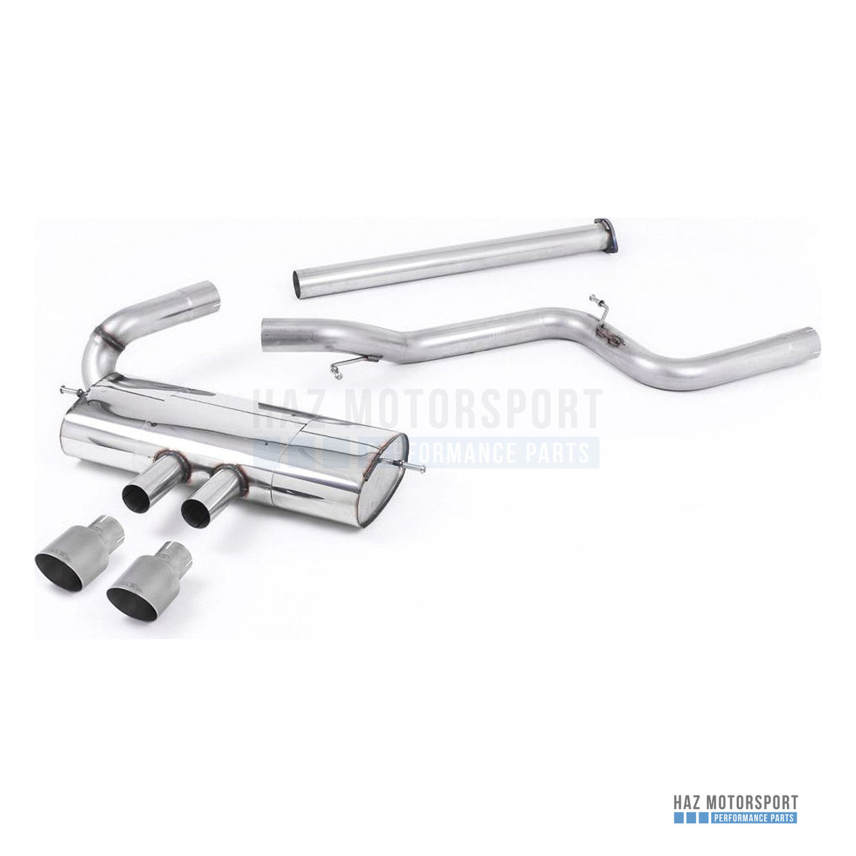 Milltek Sport Non-Resonated (Louder) Cat Back Exhaust – Ford Focus Mk3 ST 5 door Hatchback (2012–2018) – photo 9