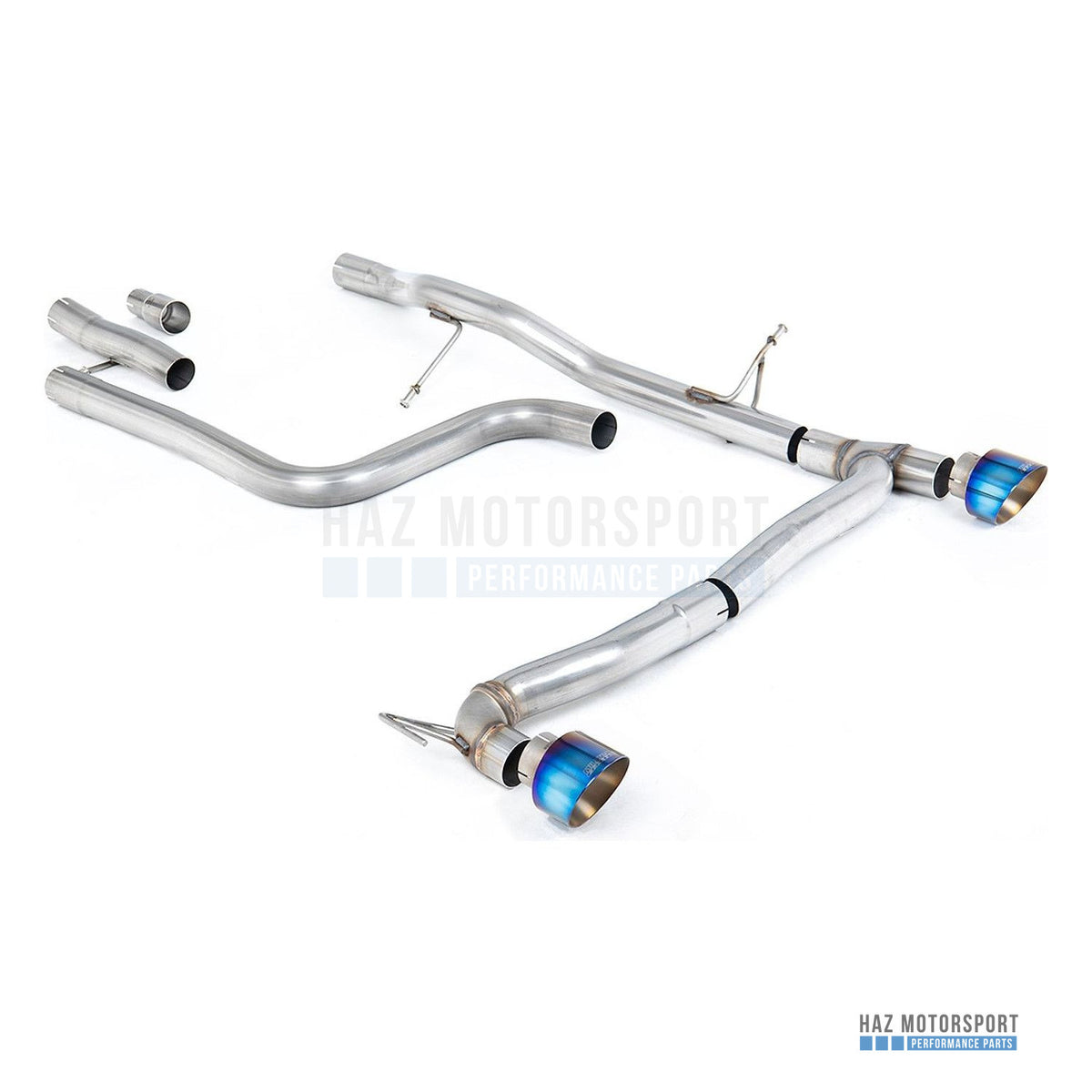Milltek Sport Non-Resonated (Louder) GPF Back Exhaust – Ford Fiesta Mk8 1.0T ST Line Dual Outlets (2020 on) – photo 7