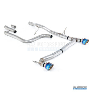 Burnt Titanium GT-100 tailpipe trim