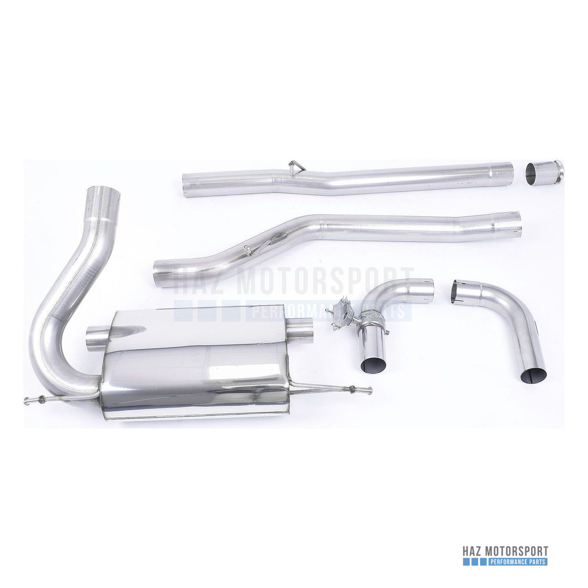 Milltek Sport Non-Resonated (Louder) Cat Back Exhaust – Ford Focus Mk3 RS (2016–2018) – photo 11