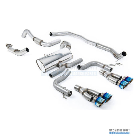 Milltek Sport Non-Resonated (Louder) Cat Back Exhaust – Honda Civic FK8 Type R (2017–2022) – photo 7