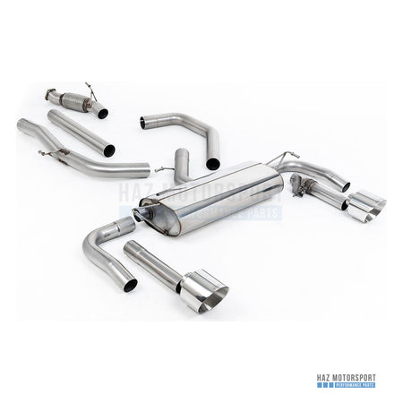 Milltek Sport Non-Resonated (Louder) Cat Back Exhaust – Hyundai/Kia Elantra N (2021 on) – photo 1