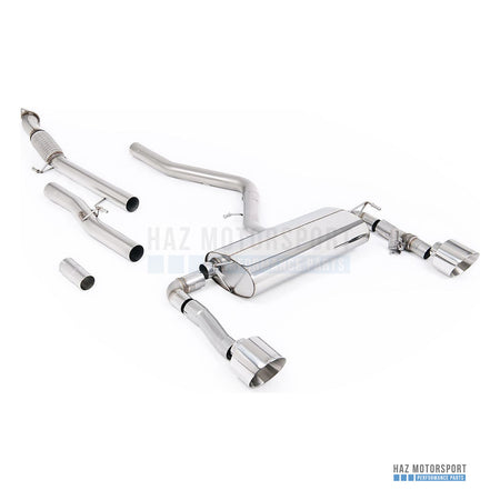 Milltek Sport Non-Resonated (Louder) Cat Back Exhaust – Hyundai/Kia Kona N (2022 on) – photo 1