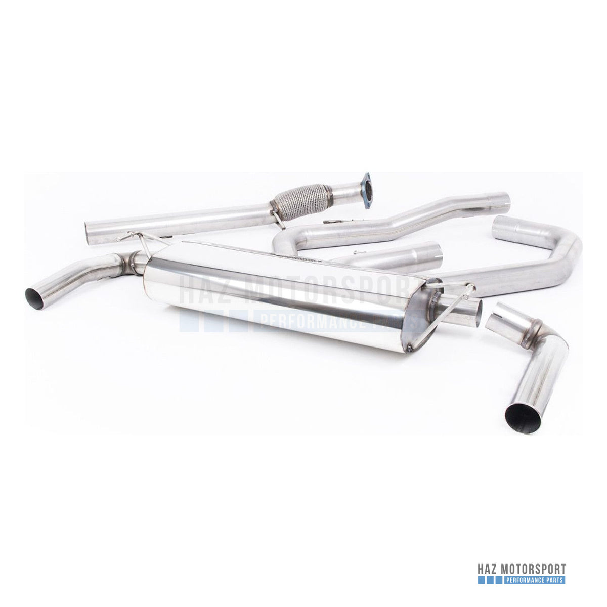 Milltek Sport Non-Resonated (Louder) Cat Back Exhaust – Hyundai/Kia i30N (2017–2018) – photo 5