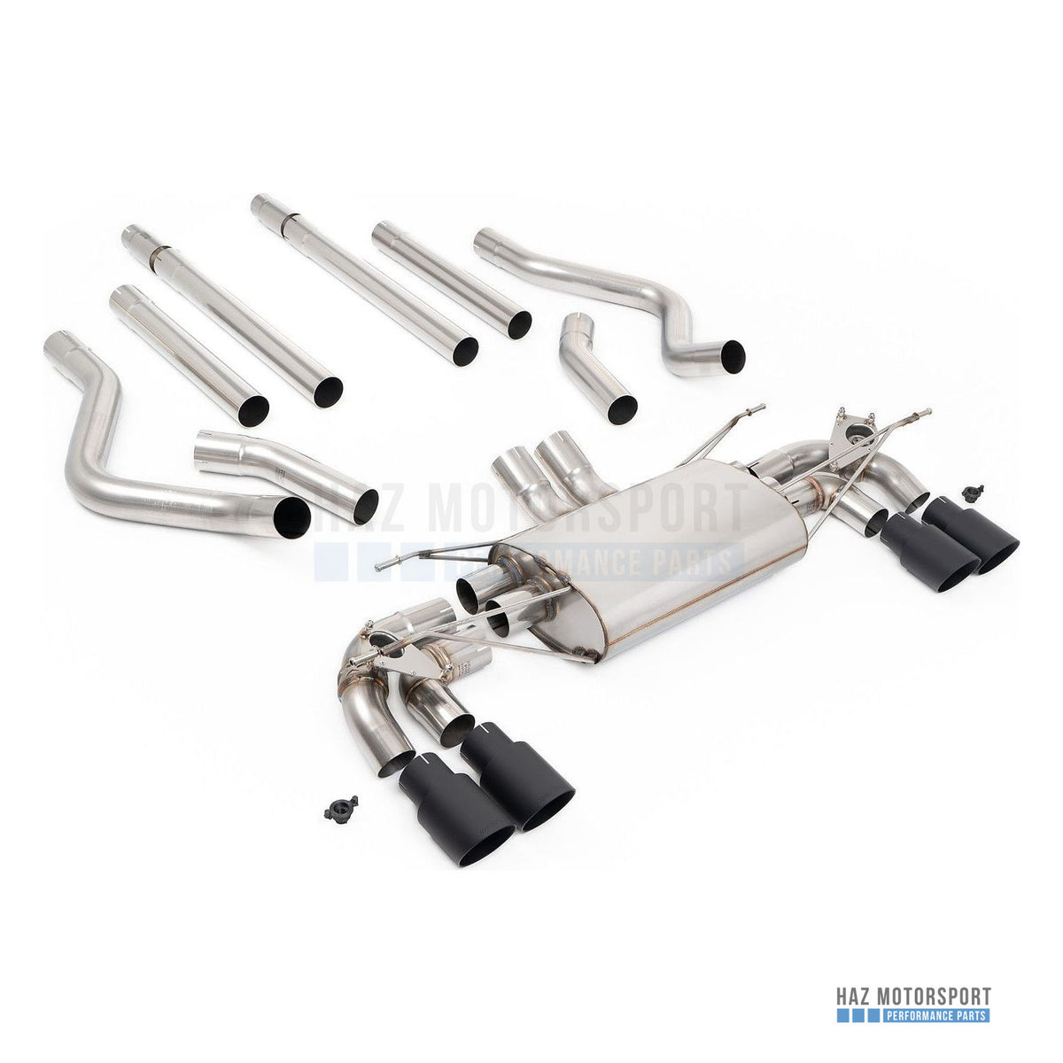 Milltek Sport Non-Resonated (Louder) Cat Back Exhaust – Land Rover Defender 130 5.0 V8 (2023 on) – photo 3