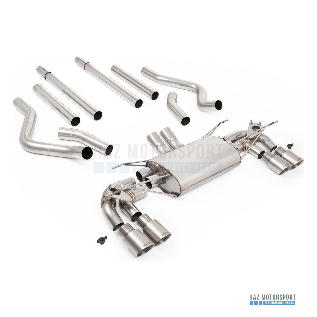 Milltek Sport Non-Resonated (Louder) Cat Back Exhaust – Land Rover Defender 130 5.0 V8 (2023 on) – photo 6