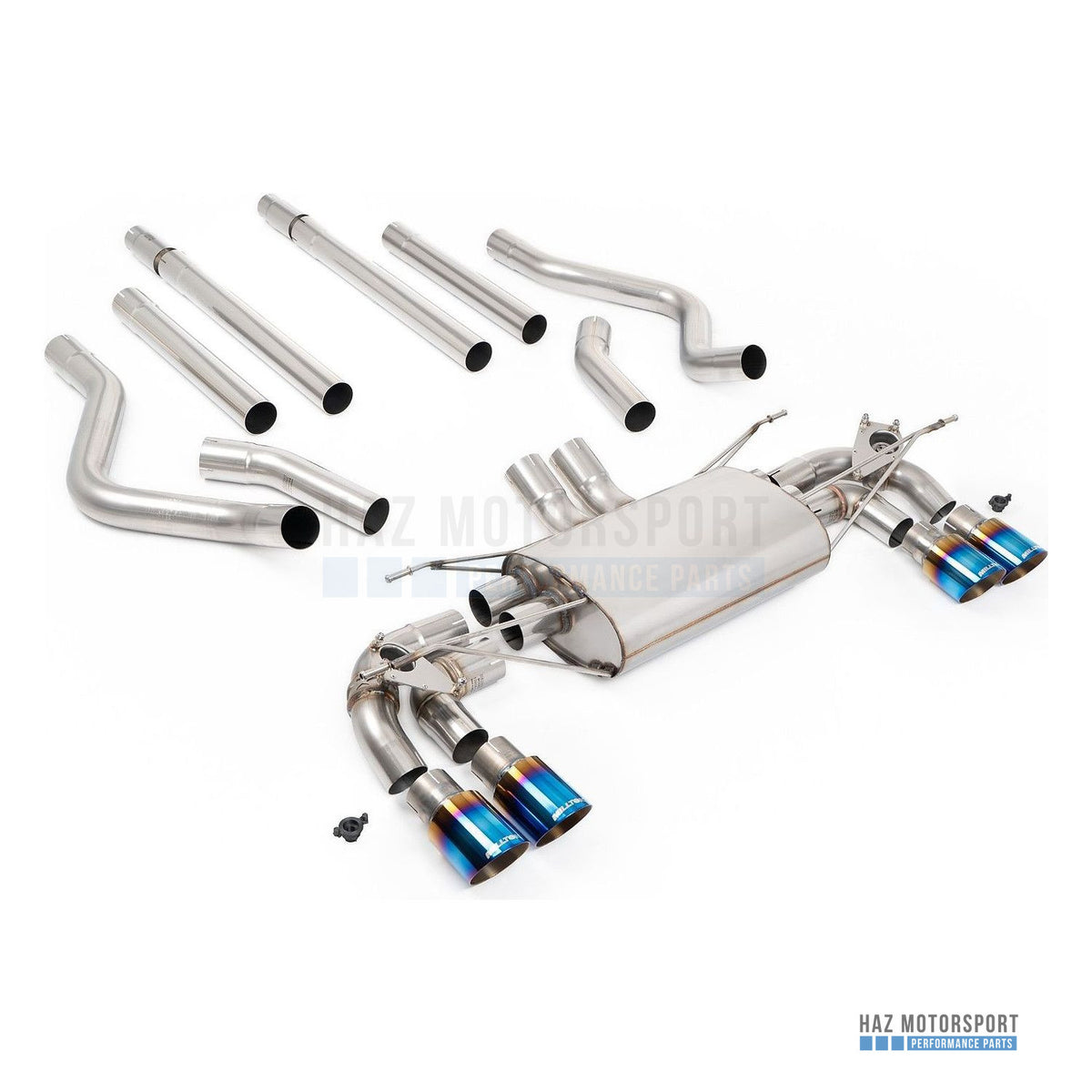 Milltek Sport Non-Resonated (Louder) Cat Back Exhaust – Land Rover Defender 130 5.0 V8 (2023 on) – photo 8