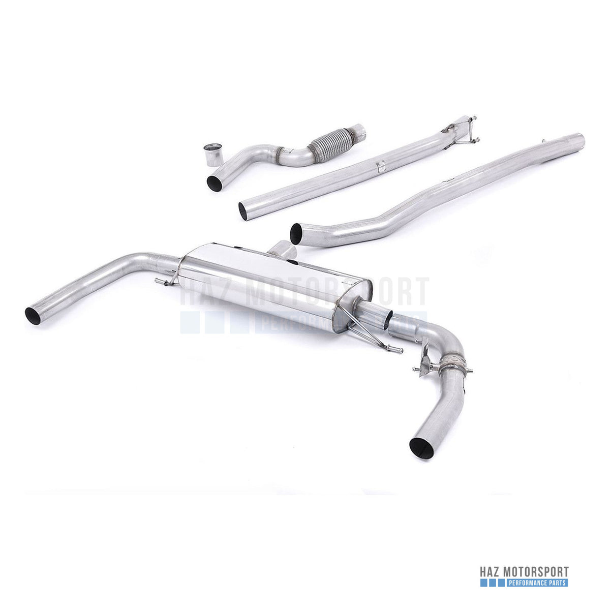Milltek Sport Non-Resonated (Louder) Cat Back Exhaust – Mercedes CLA45 AMG (2013–2018) – photo 1