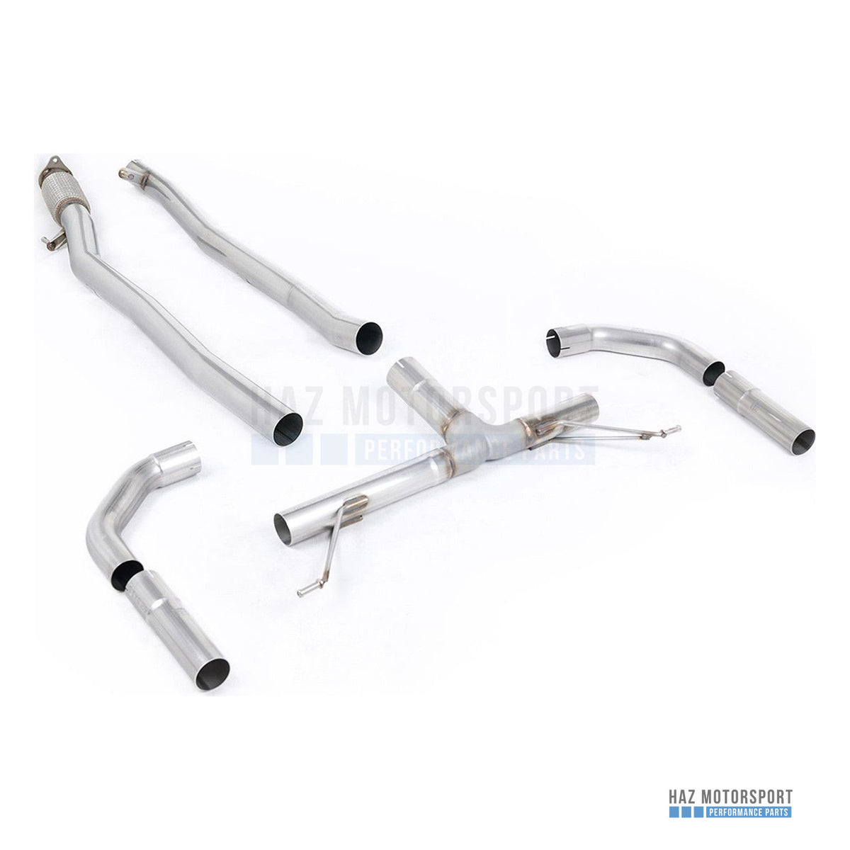 Milltek Sport Non-Resonated (Louder) Cat Back Exhaust – Mercedes A35 AMG (2019 on) – photo 2