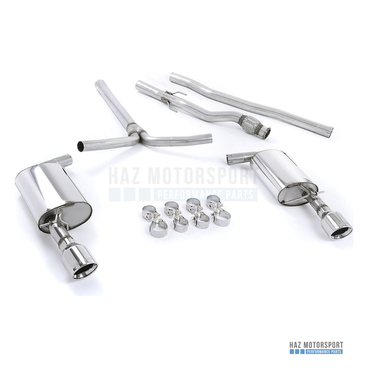 Milltek Sport Non-Resonated (Louder) Cat Back Exhaust – Mini Cooper S R55 Clubman (2007–2014) – photo 1