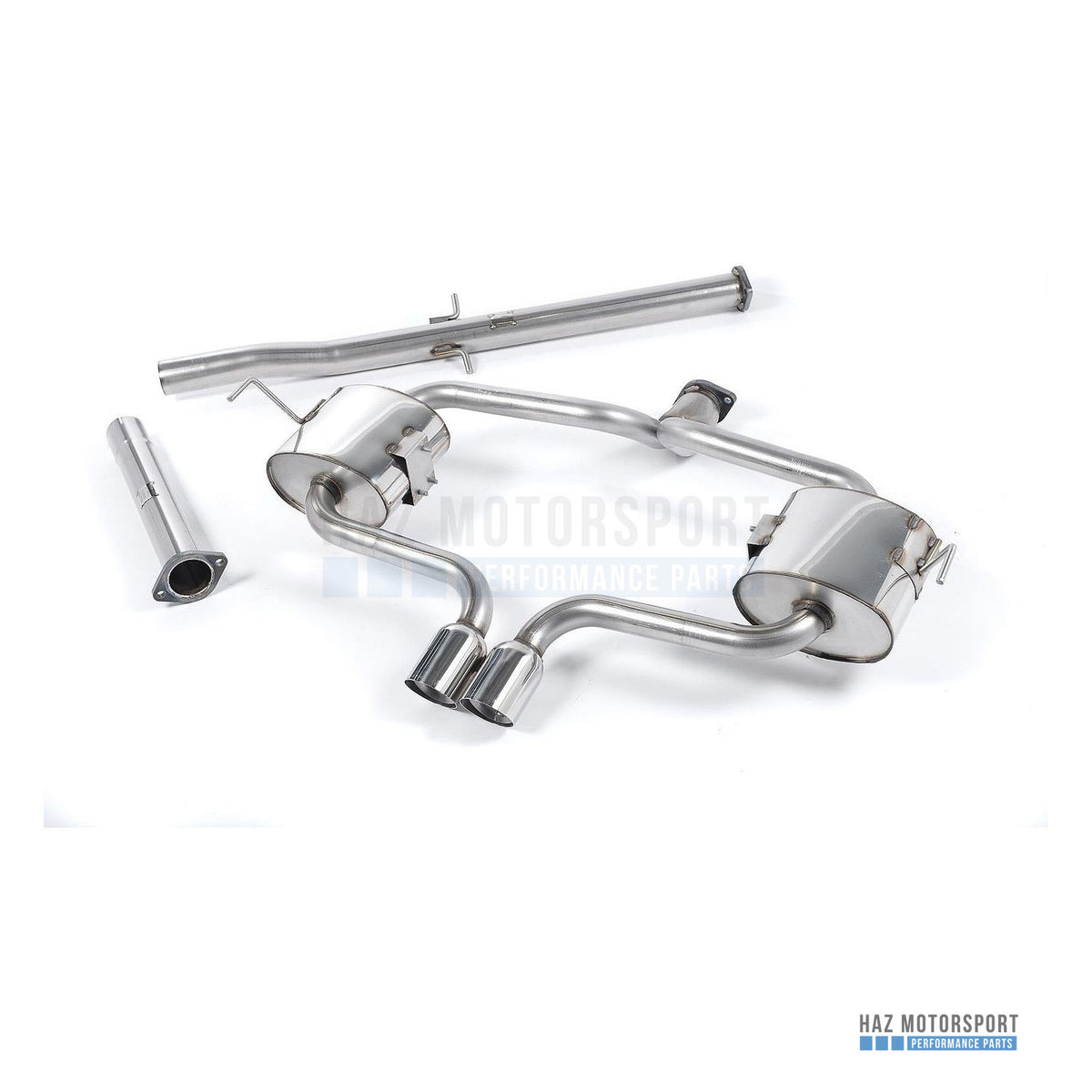 Milltek Sport Non-Resonated (Louder) Cat Back Exhaust – Mini Cooper S R53 (2002–2006) – photo 1